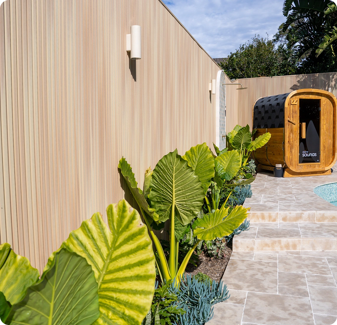 Outdoor recovery area