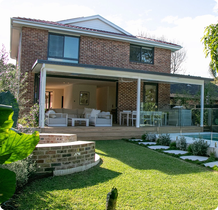 Rear extension & open-plan